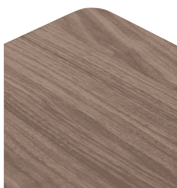 THURID Bedside Table - 55cm Walnut - Image 4
